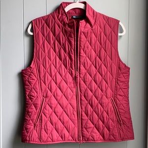 (R)elativity pink quilted vest